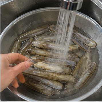 맛조개찜 article visual