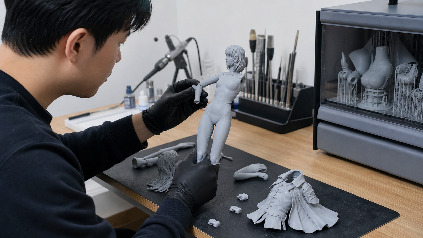 3D피규어제작 모델링과 출력 검수 사진 10