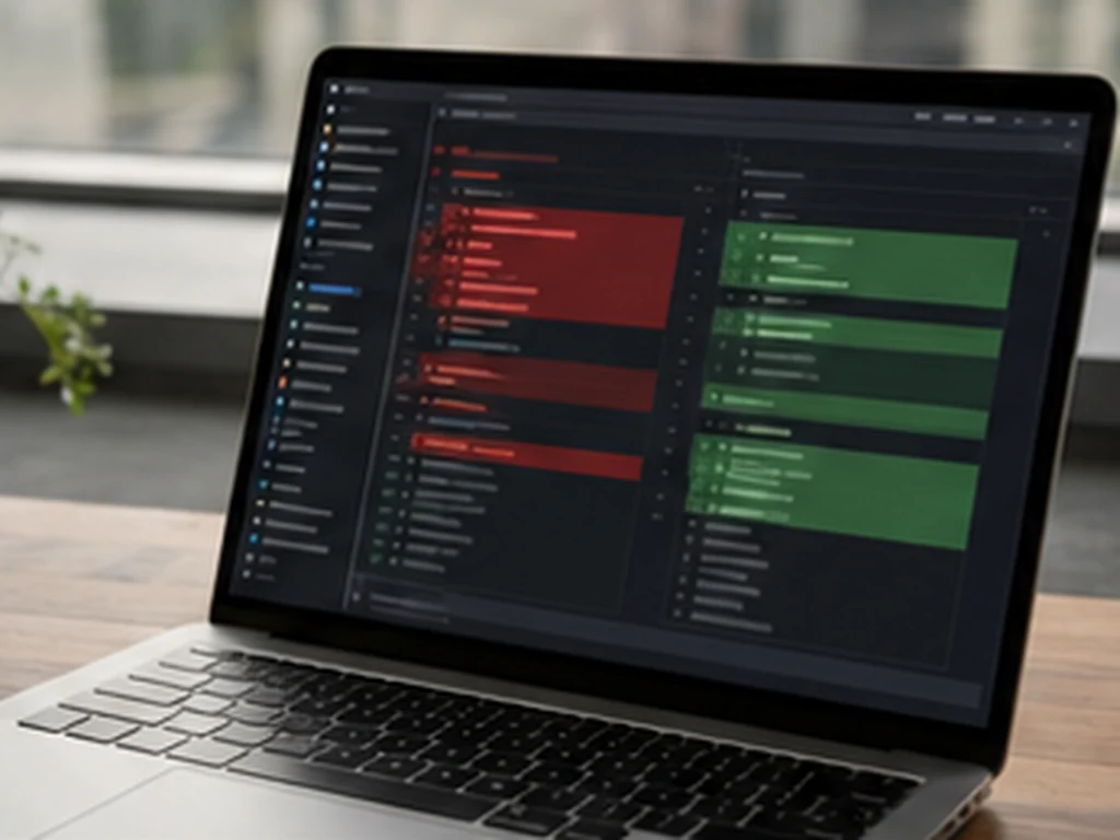 ClaudeCode realistic technical workspace photo role 3 exact ClaudeCode workflow no readable text no logos