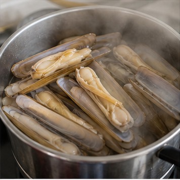 맛조개찜 article visual