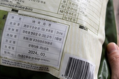 쌀20KG 쌀알 윤기와 깨진 쌀 비교 사진