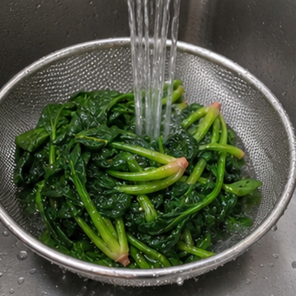 시금치무침 04 comparison