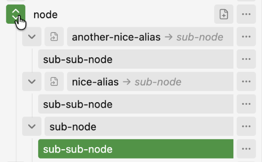 Expand all descendants of a node