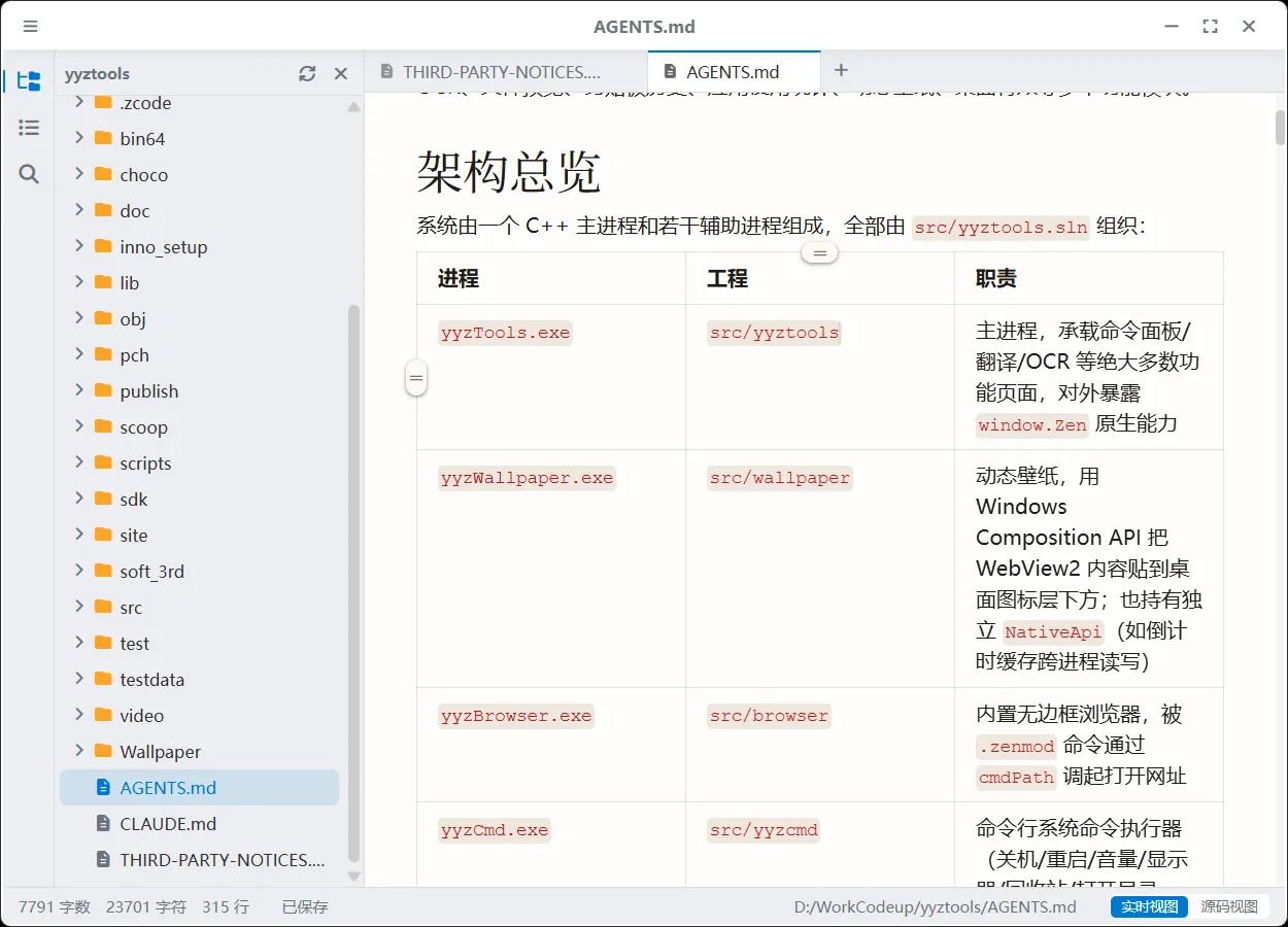 Markdown 编辑器