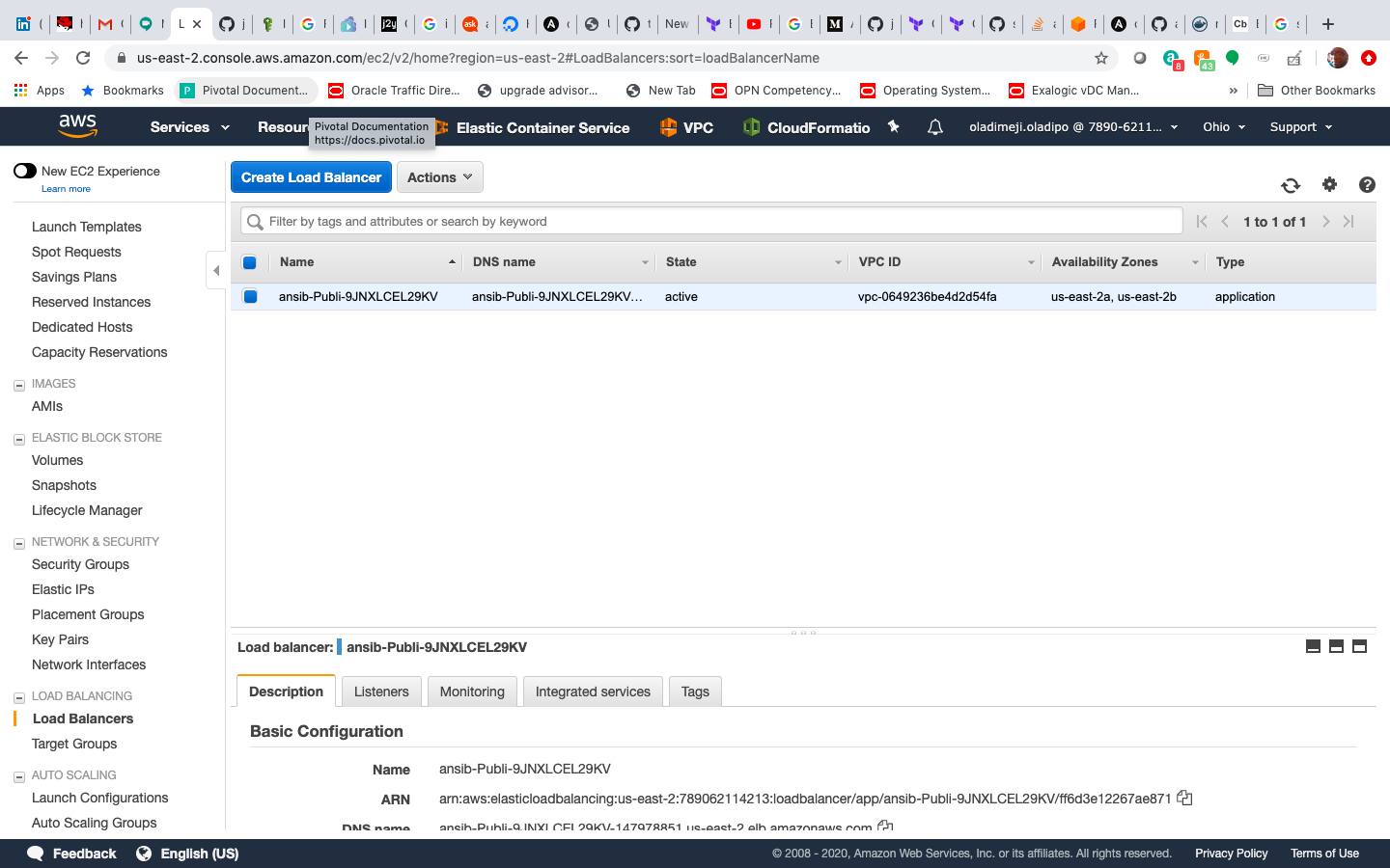 public subnet public load balancer