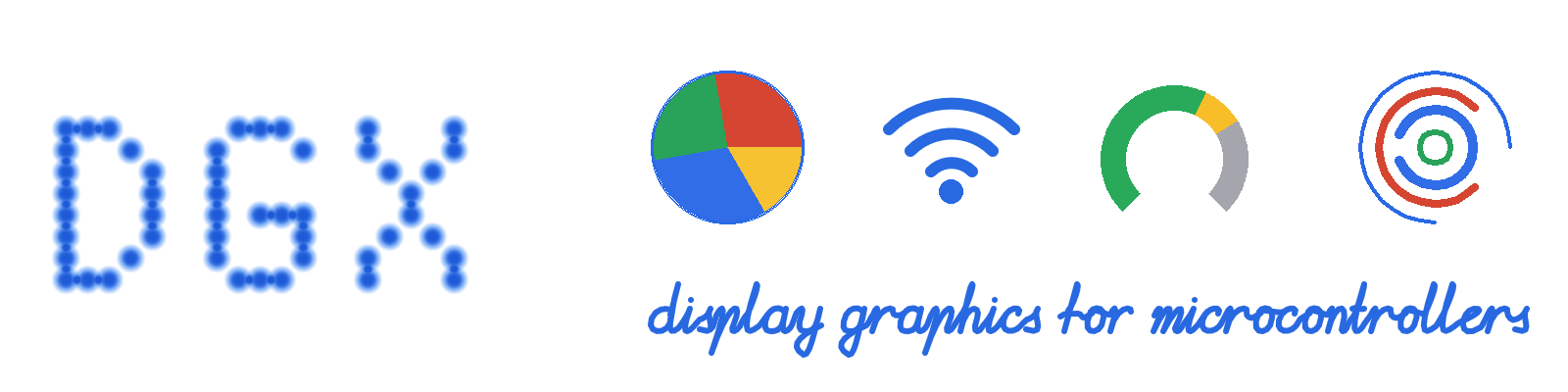 DGX: display graphics for microcontrollers, drawn by DGX itself
