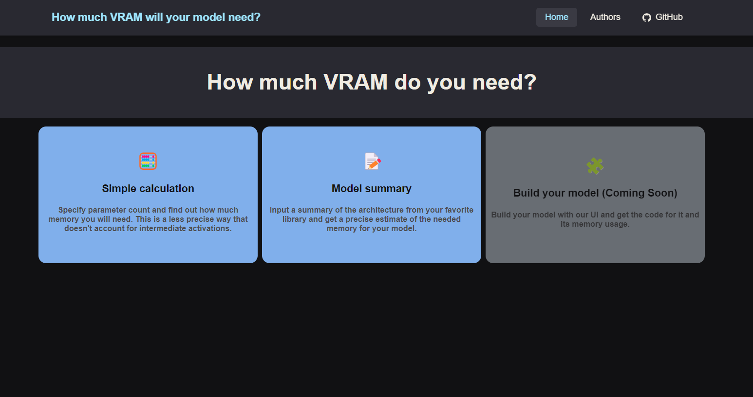 howmuchvram-frontend