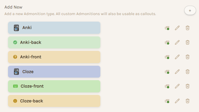 Obsidiflip Admonition Types