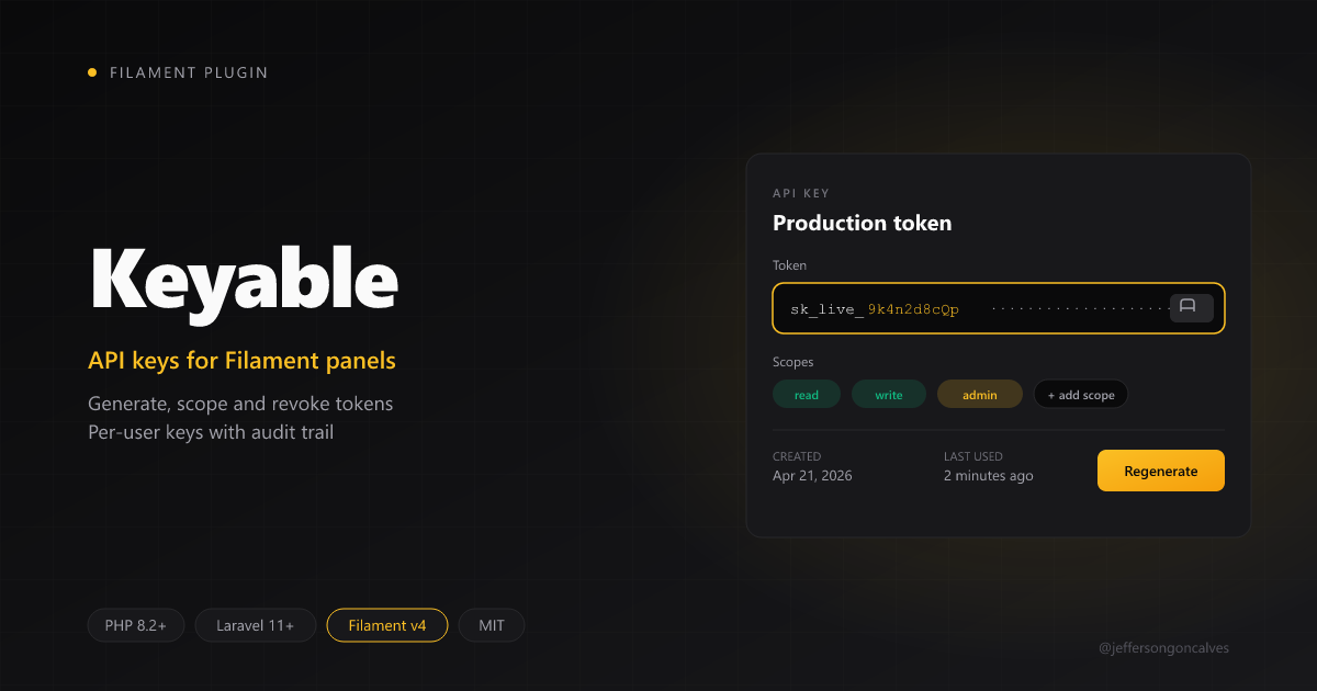 Filament Keyable