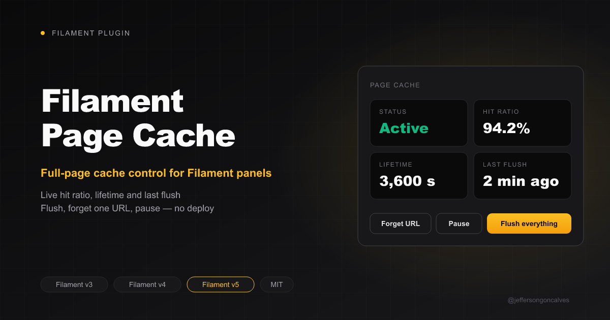 Filament Page Cache