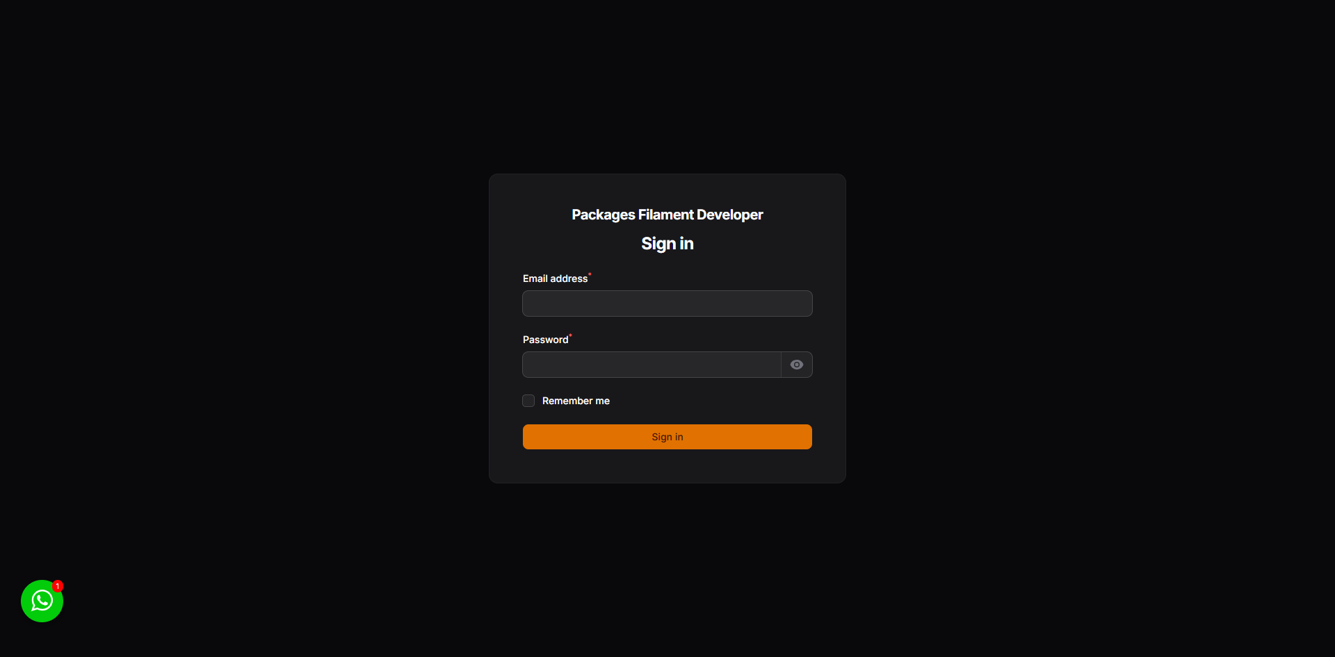 Widget Position Left