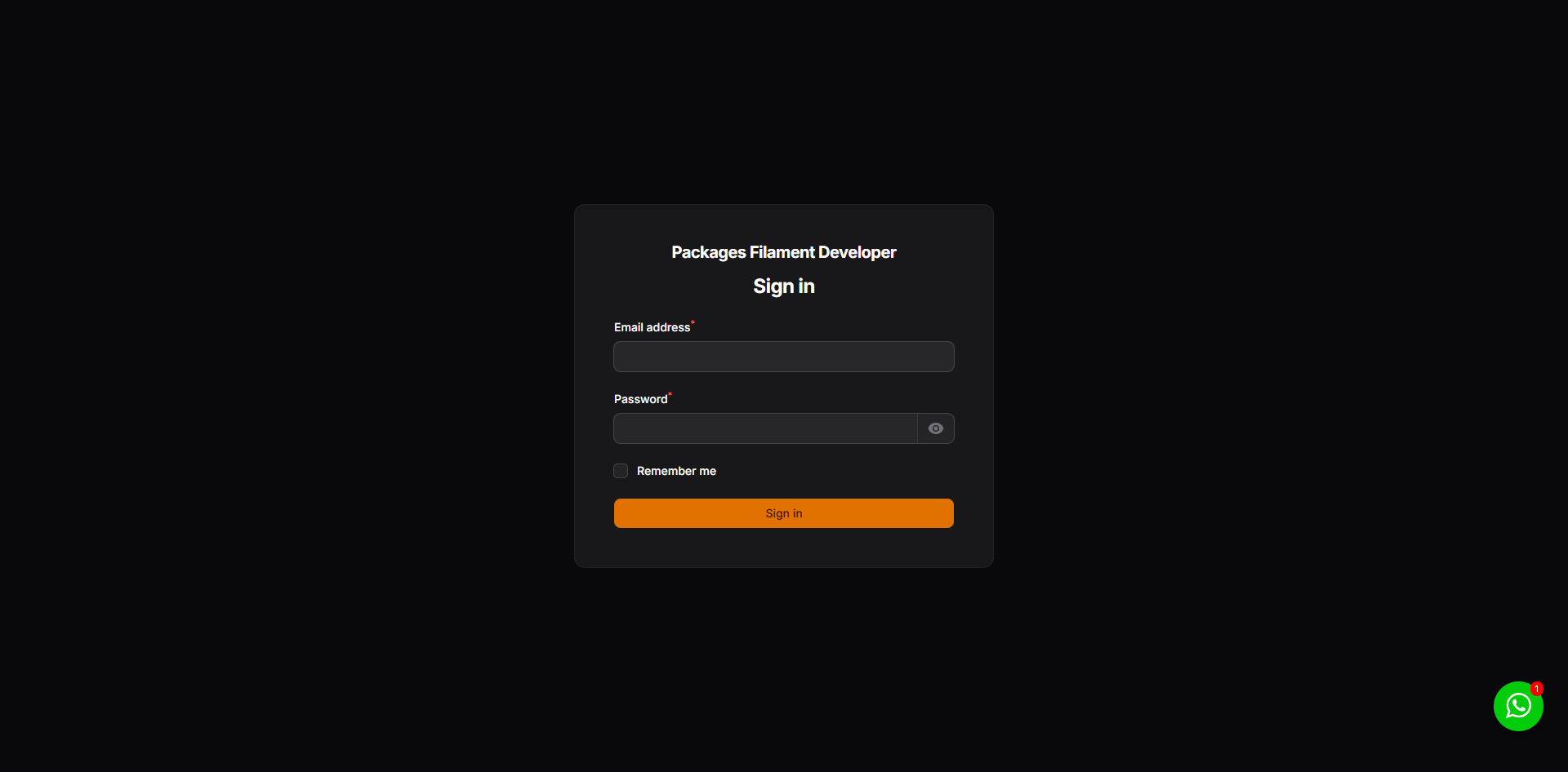 Widget Position Right