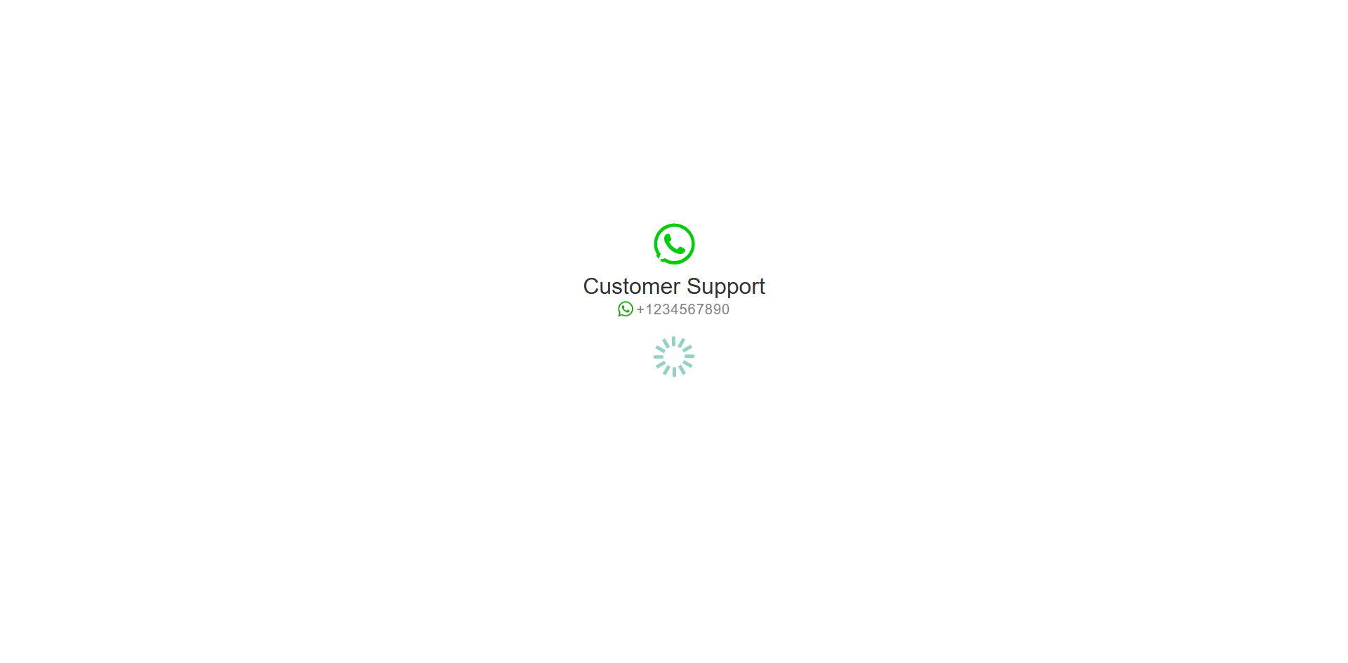 Redirect Page