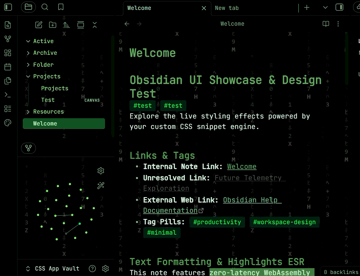 CSS Snippet Designer interface