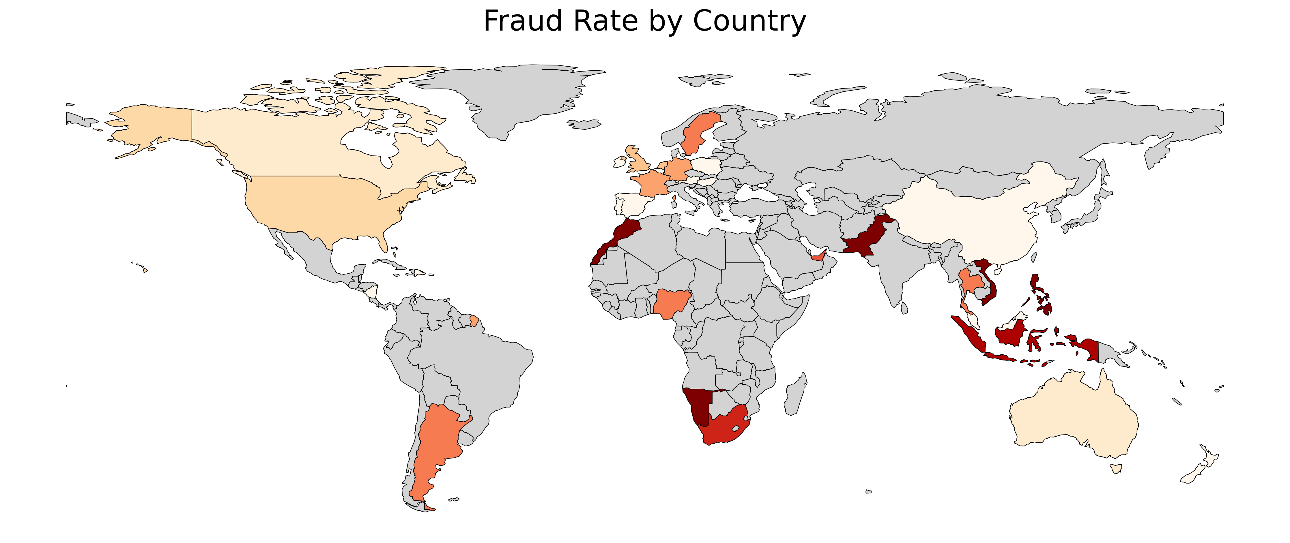 Fraud by Country