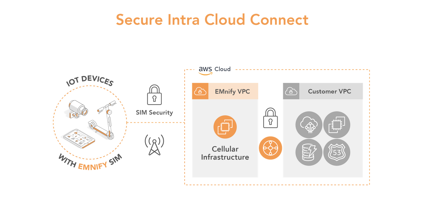 EMnify Cloud Connect with AWS Transit gateway