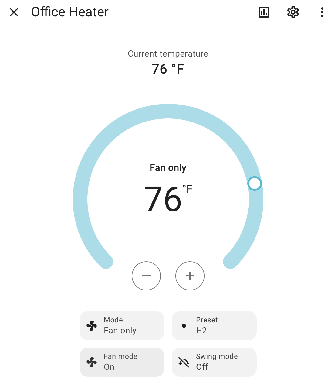 fan mode thermostat