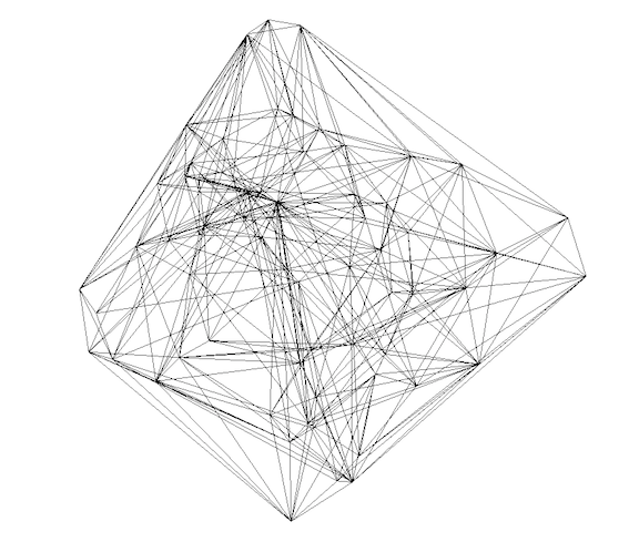 Small foliated Delaunay triangulation