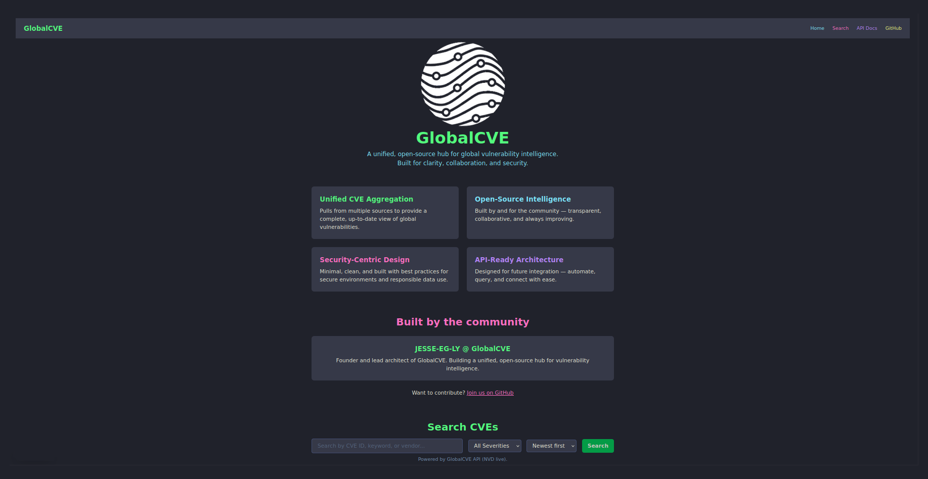 Homepage Light