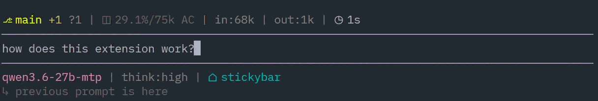 StickyBar preview