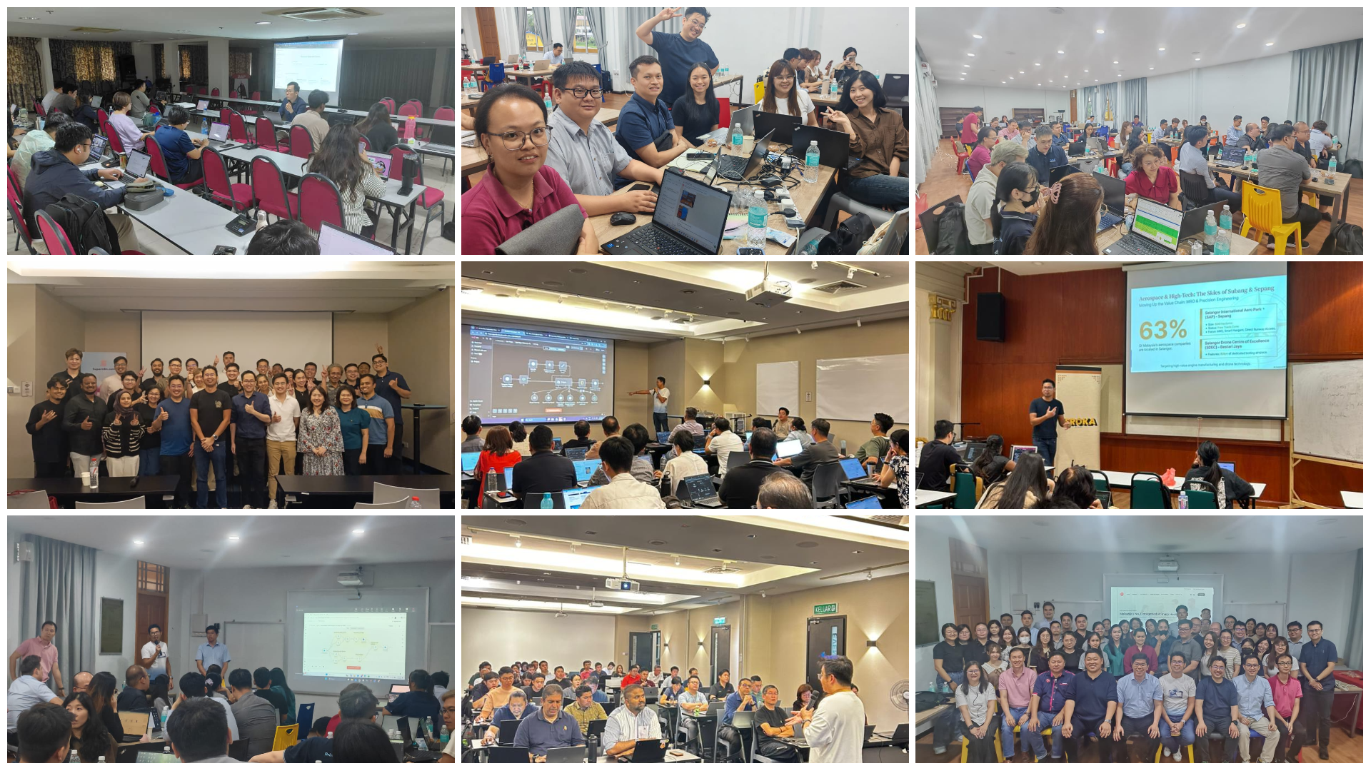 AITraining2U Large Scale Enterprise Training Collage