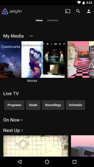 Screenshot 1 of Jellyfin — opens full size