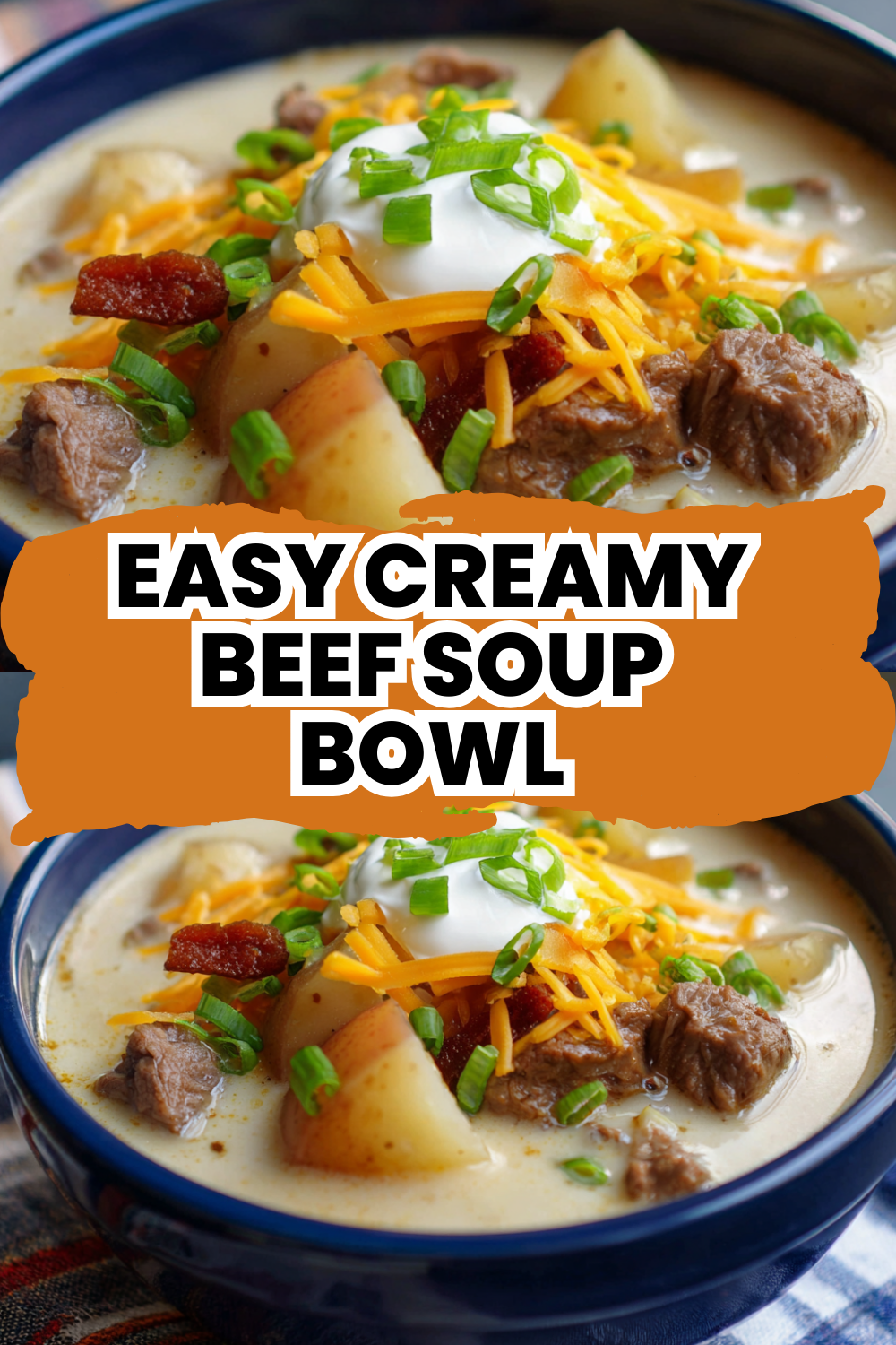 Hearty Winter Meal: Creamy Beef and Potato Soup