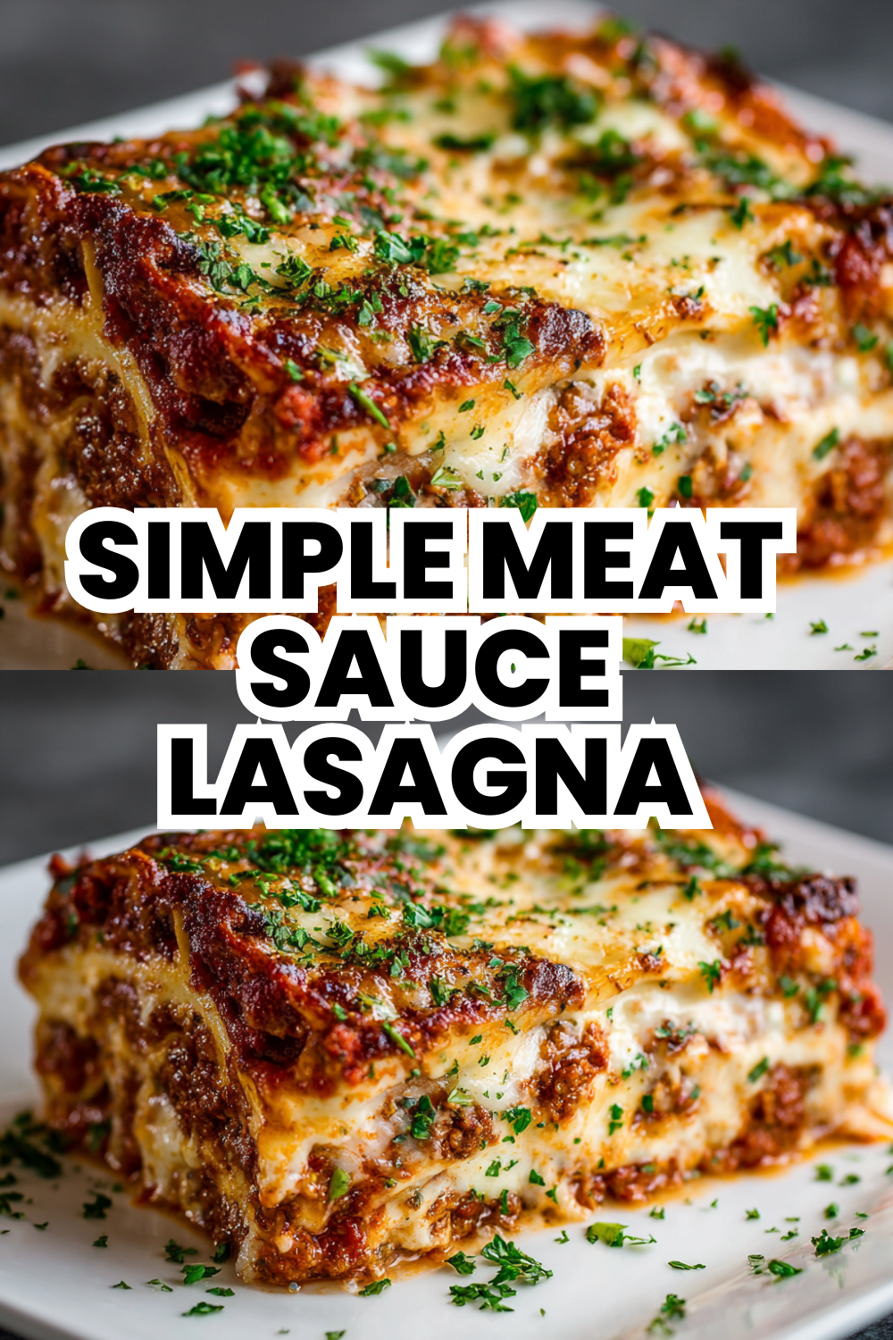 Simple Meat Sauce Lasagna That Freezes Well For Later