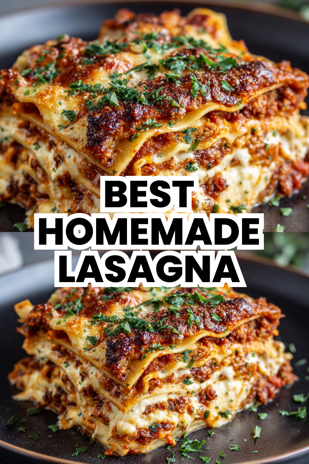 Best Homemade Lasagna Recipe From Scratch With Rich Meat Sauce