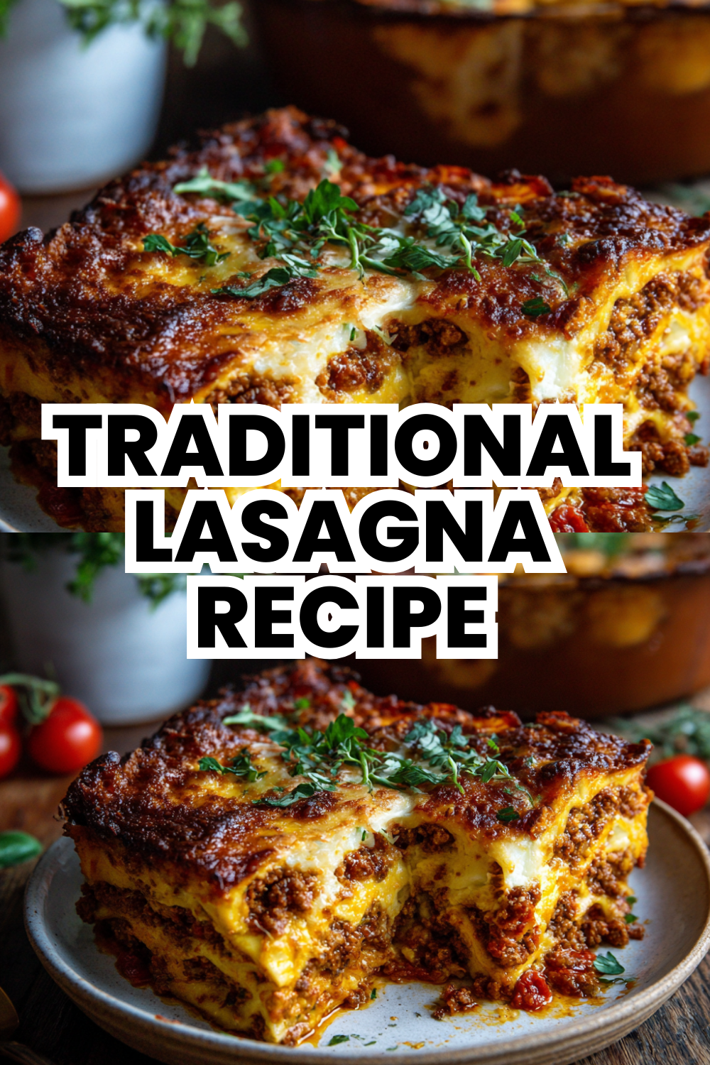 Traditional Lasagna Recipe From Italy With Authentic Flavors