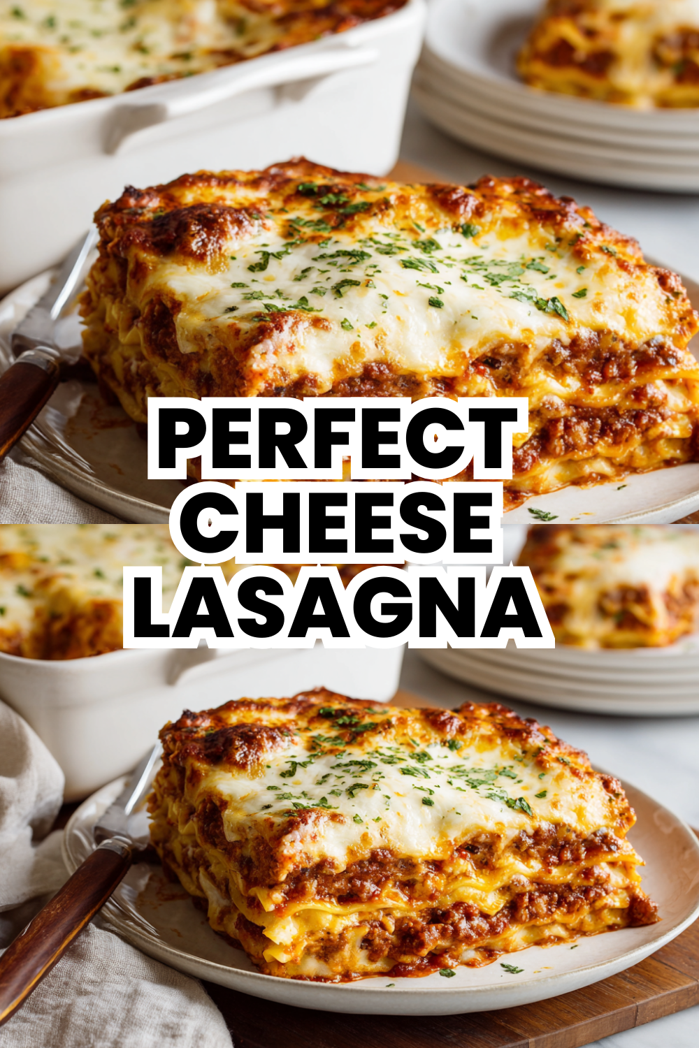 Perfect Cheese Lasagna Recipe For Vegetarian Dinner Option