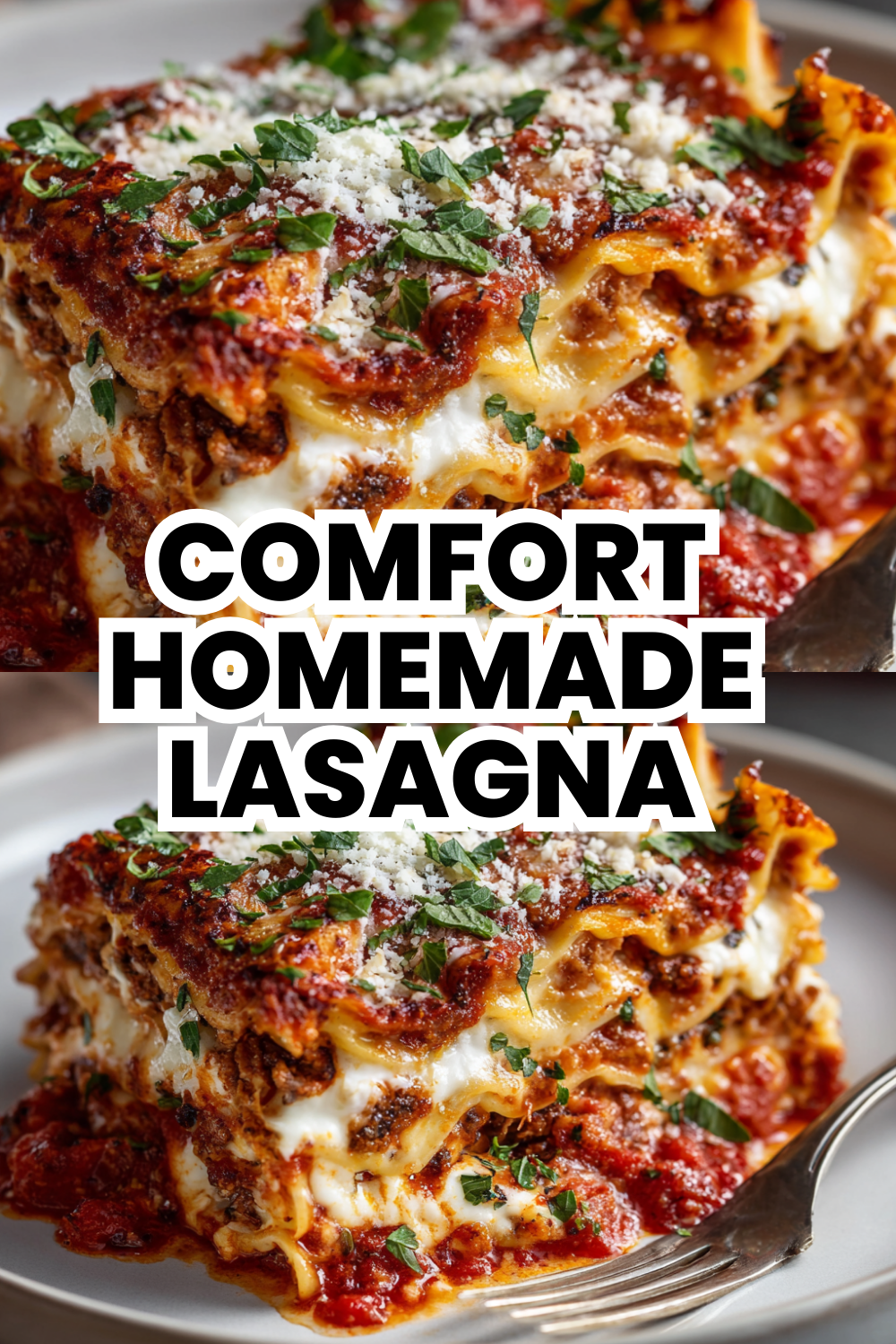 Comfort Homemade Lasagna Perfect For Feeding Your Hungry Family