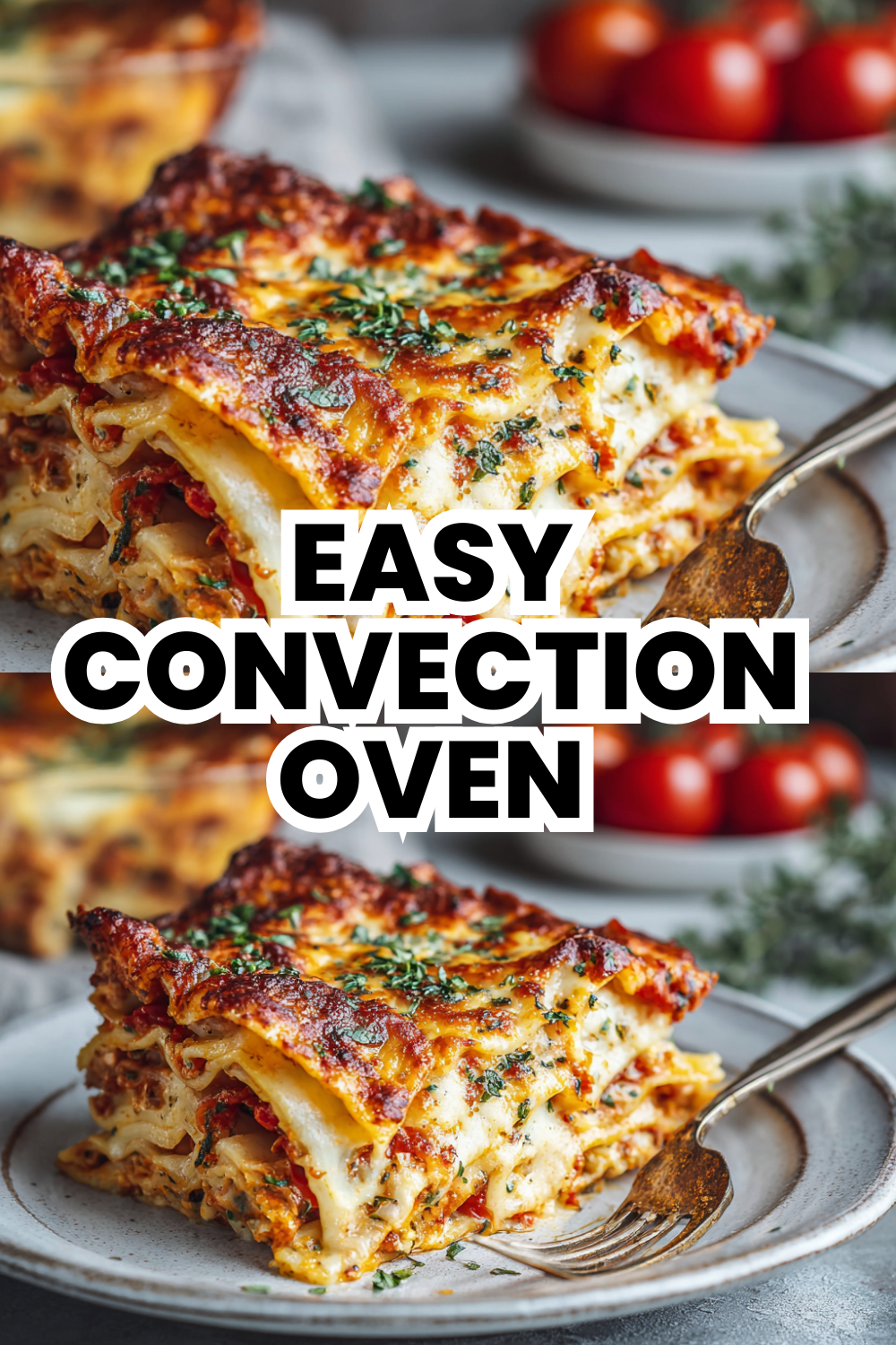 Easy Convection Oven Lasagna Recipe With Timing Instructions