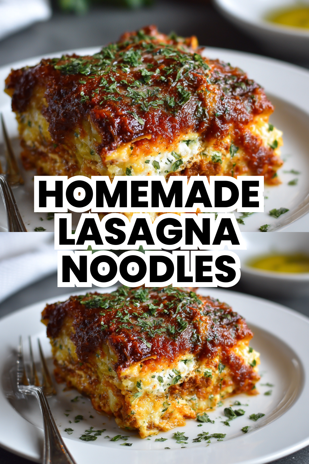 Homemade Lasagna Noodles Recipe If You Want To Make Them