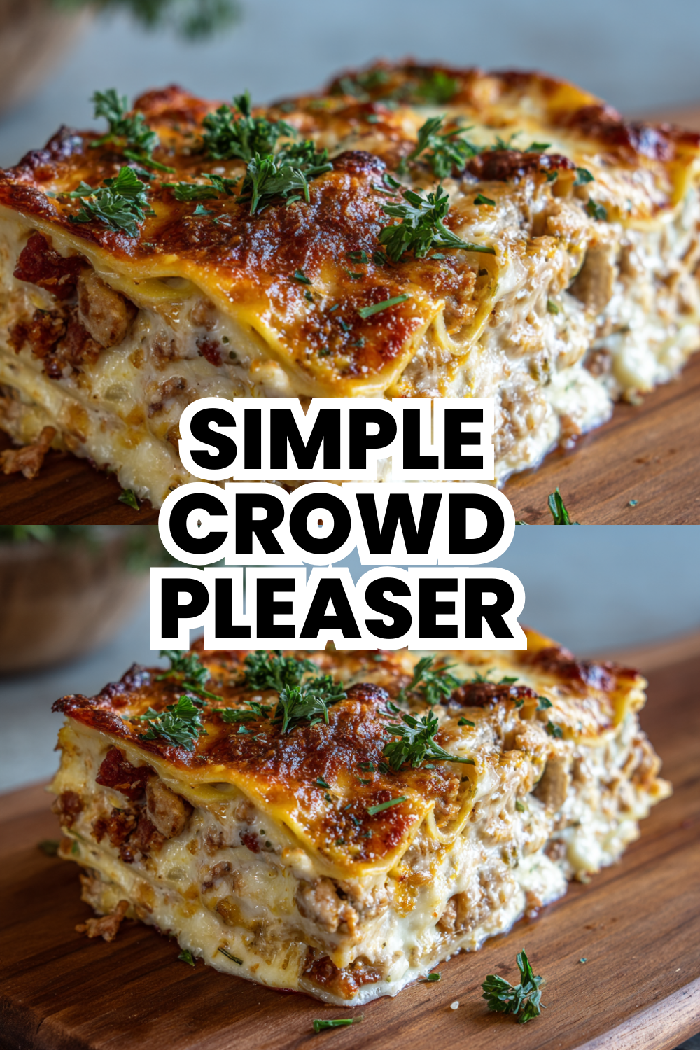 Simple Crowd Pleaser Lasagna Recipe For Large Family Gatherings
