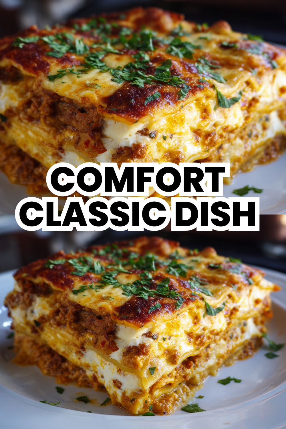 Comfort Classic Dish Lasagna That Reminds You Of Grandmas Kitchen