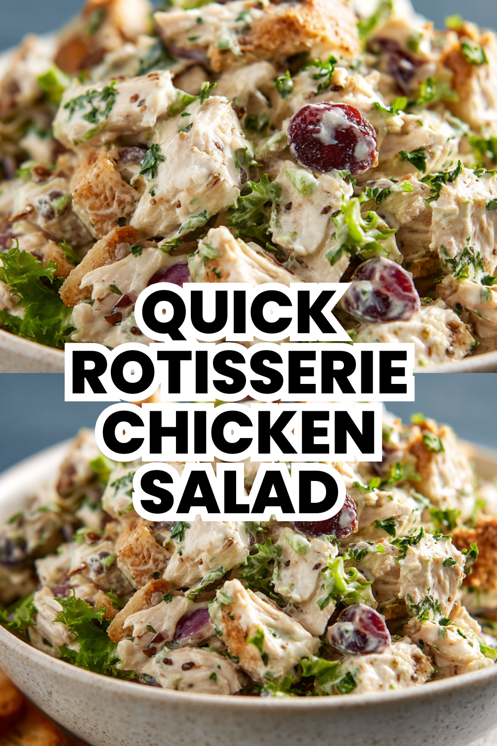 Perfect Simple Rotisserie Chicken Salad