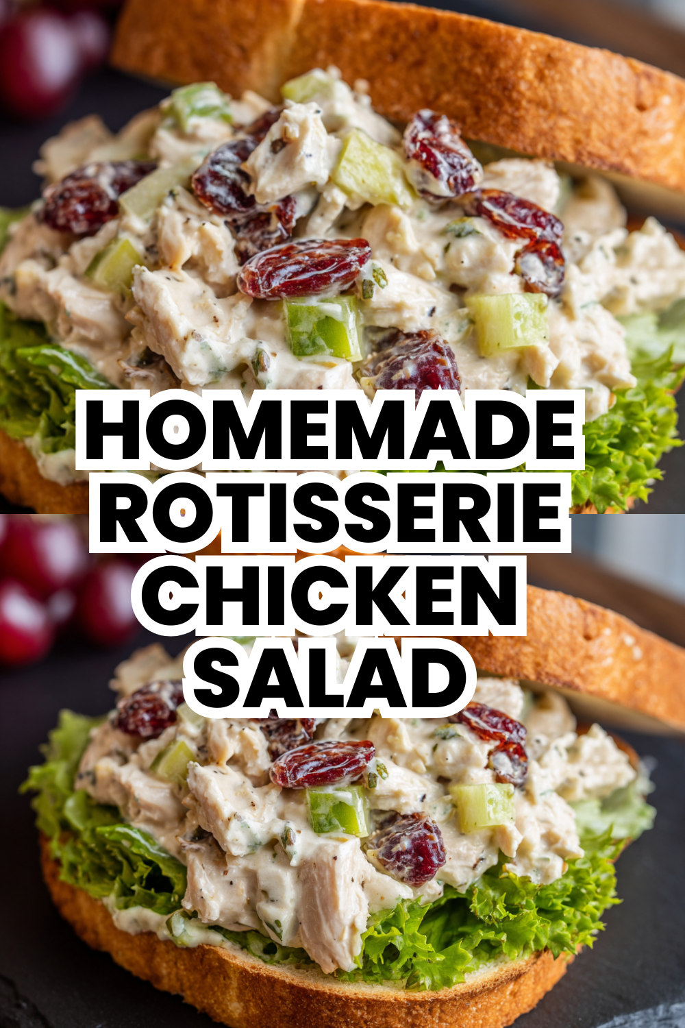 Homemade Rotisserie Chicken Salad Meal Prep