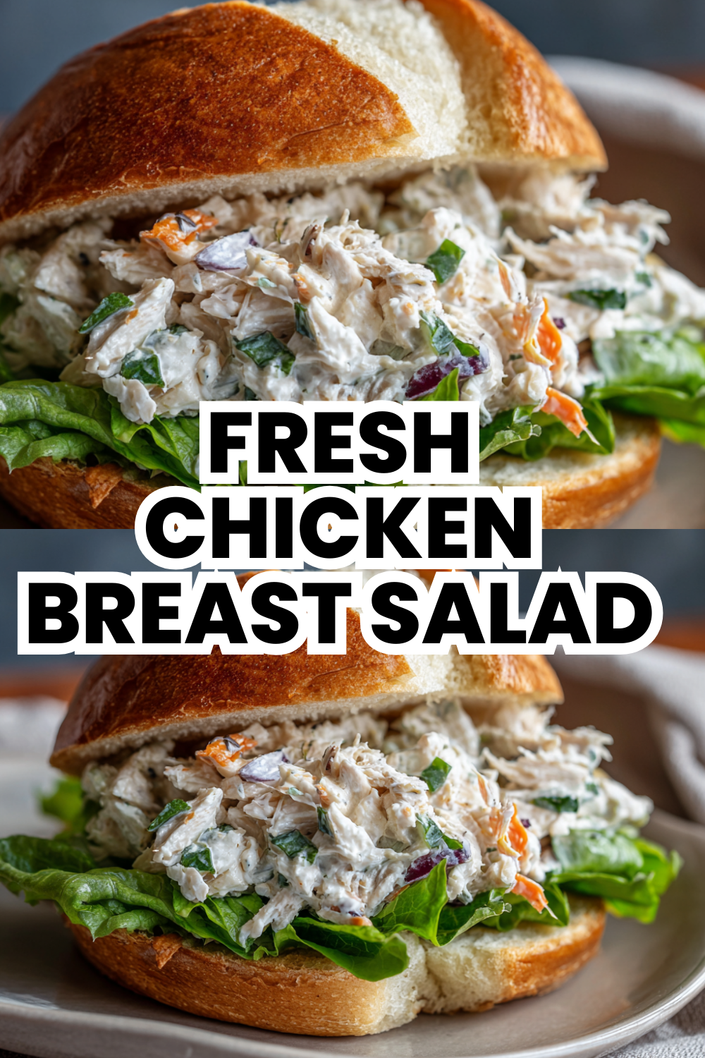 Fresh Chicken Breast Salad For Parties