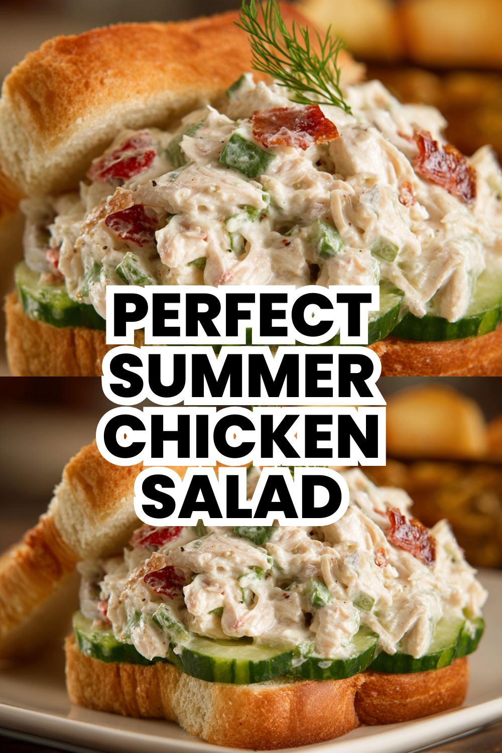 Perfect Light Summer Chicken Salad