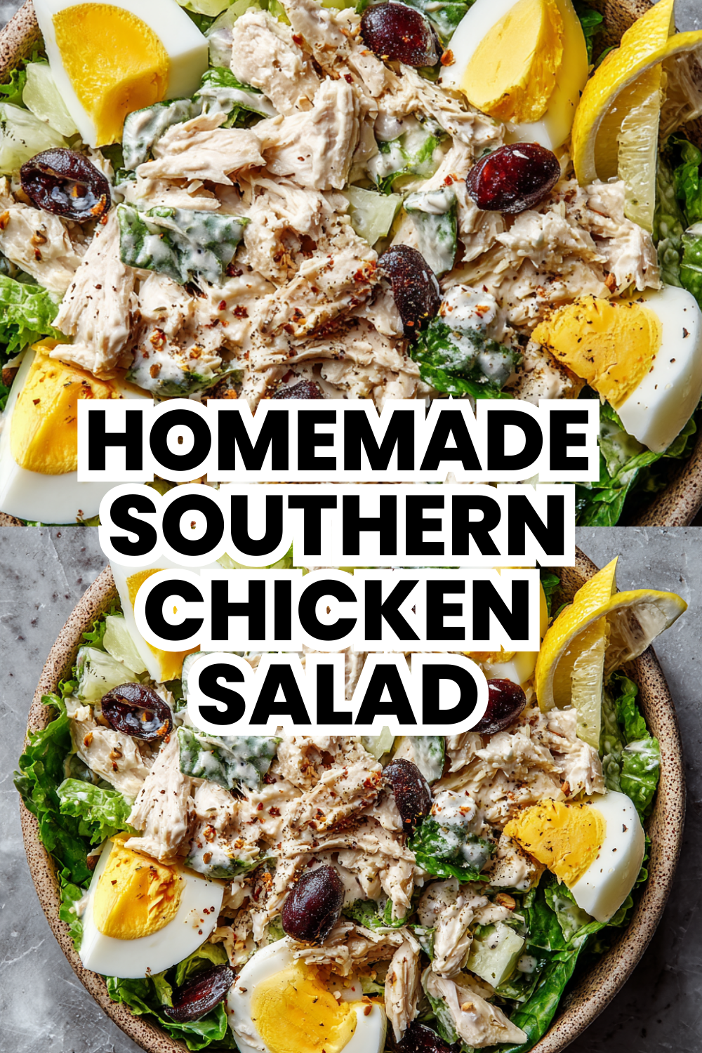 Homemade Southern Chicken Salad Sandwich