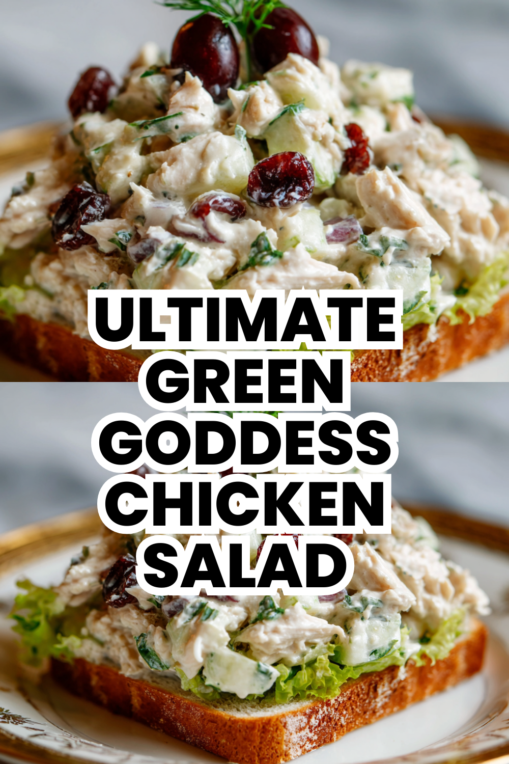 Ultimate Green Goddess Chicken Bowl