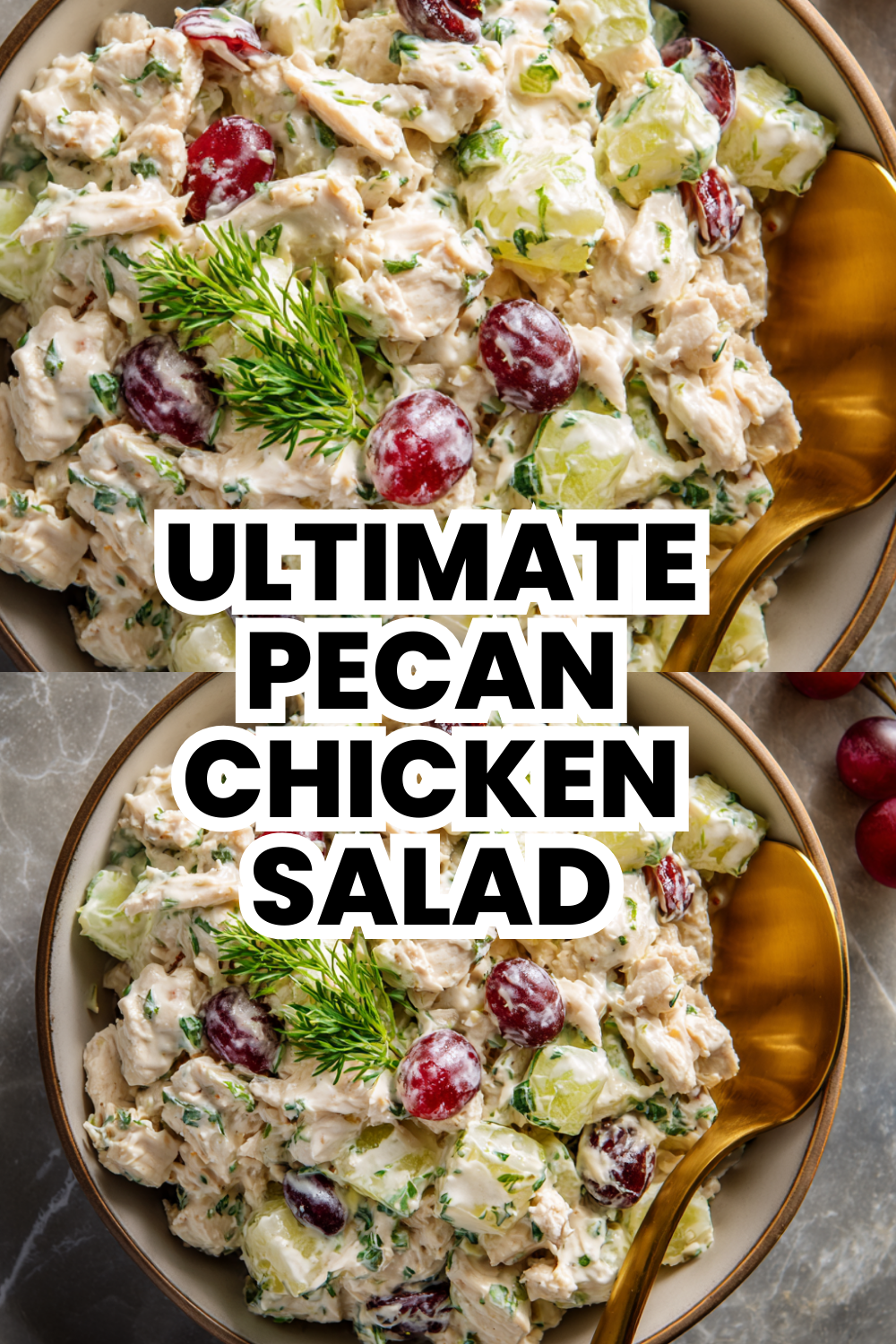 Ultimate Creamy Pecan Chicken Salad