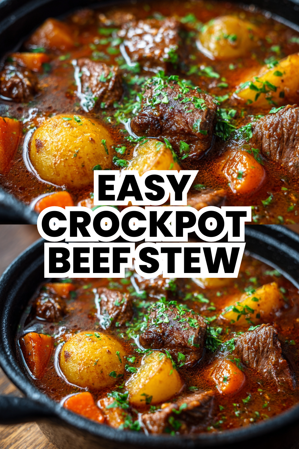 Easy Crockpot Beef Stew Recipe That Tastes Like Grandmas