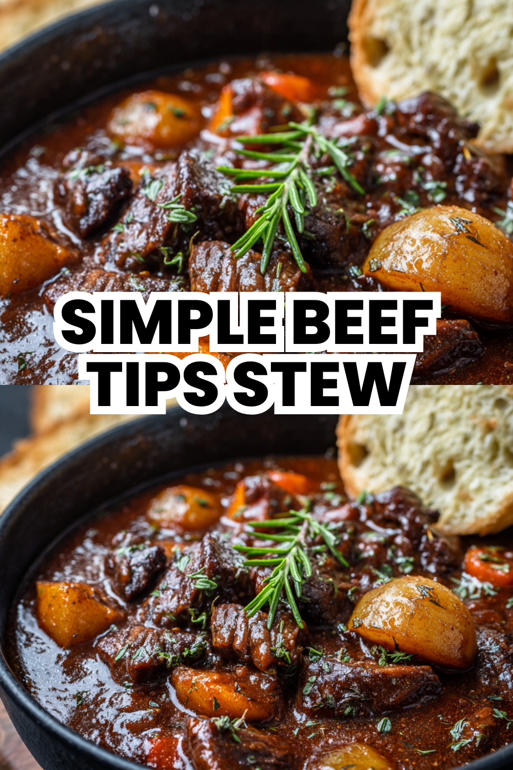 Simple Beef Tips Stew Perfect For Meal Prep Sunday