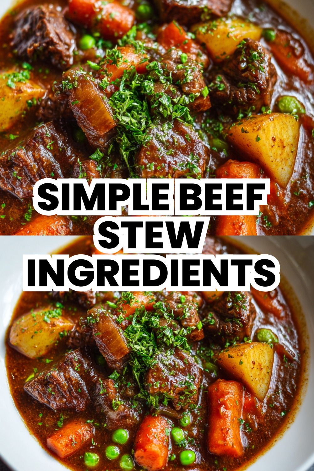 Simple Beef Stew Ingredients List Under Fifteen Items