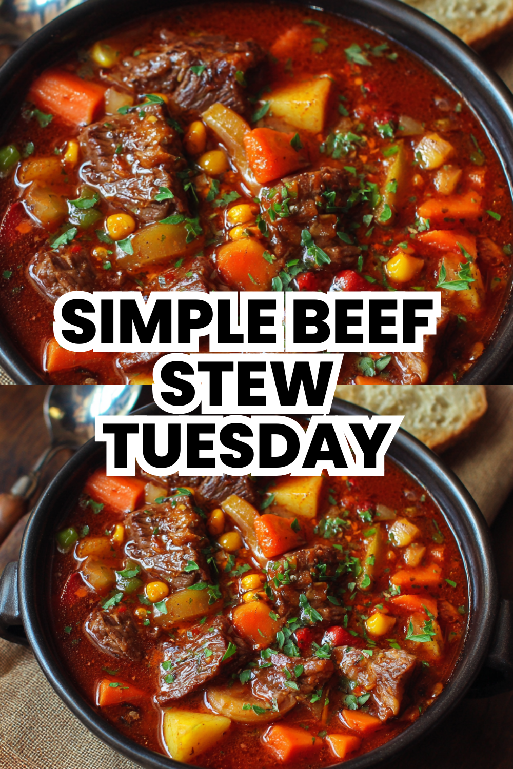 Simple Beef Stew Tuesday Night Dinner Ready By Six