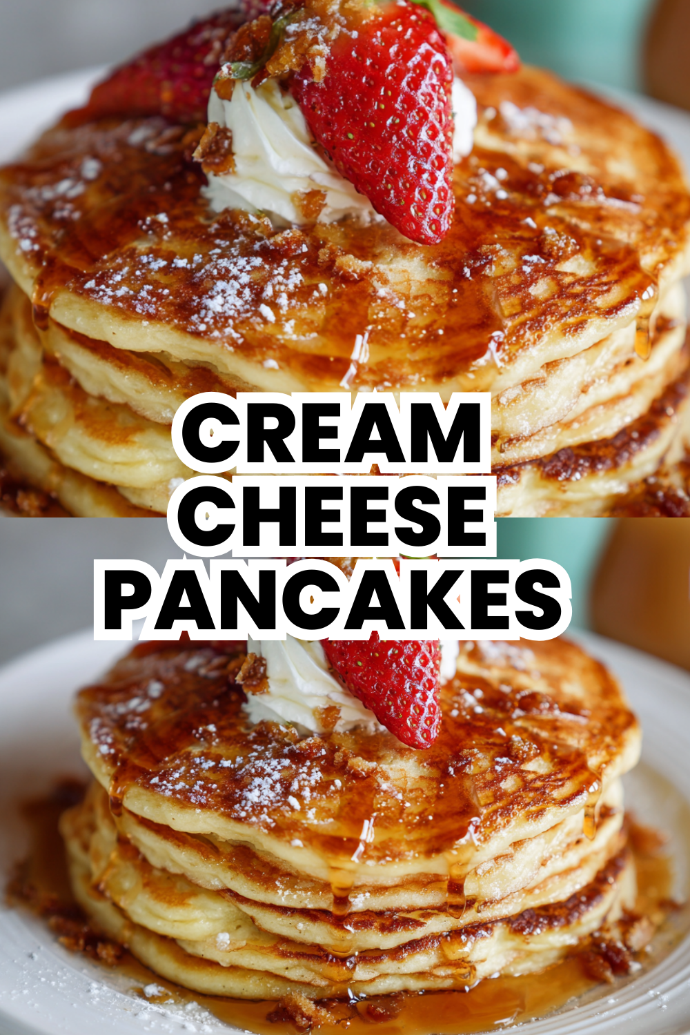 Cream Cheese Pancakes Extra Rich and Creamy