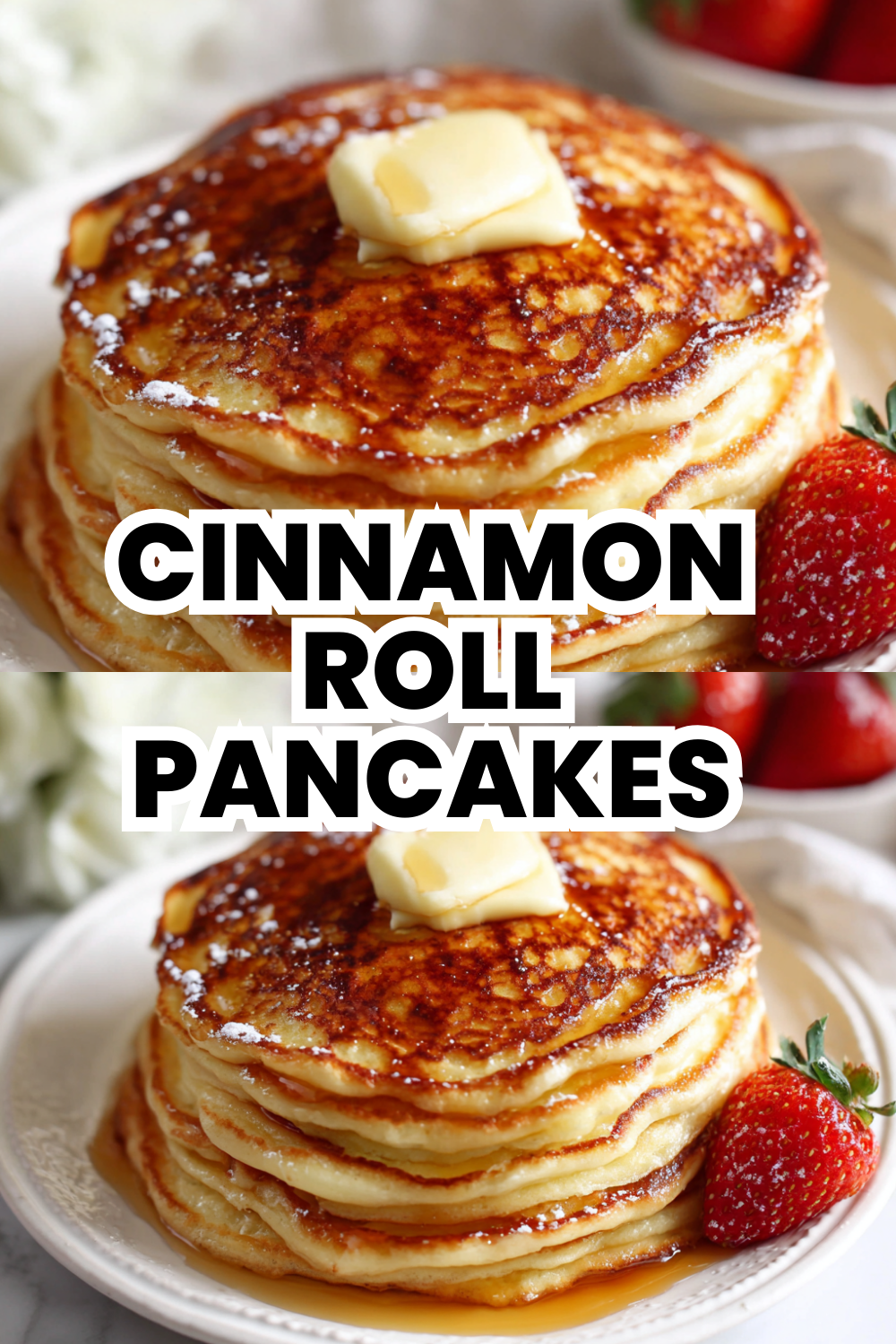 Cinnamon Roll Pancakes Taste Like Dessert