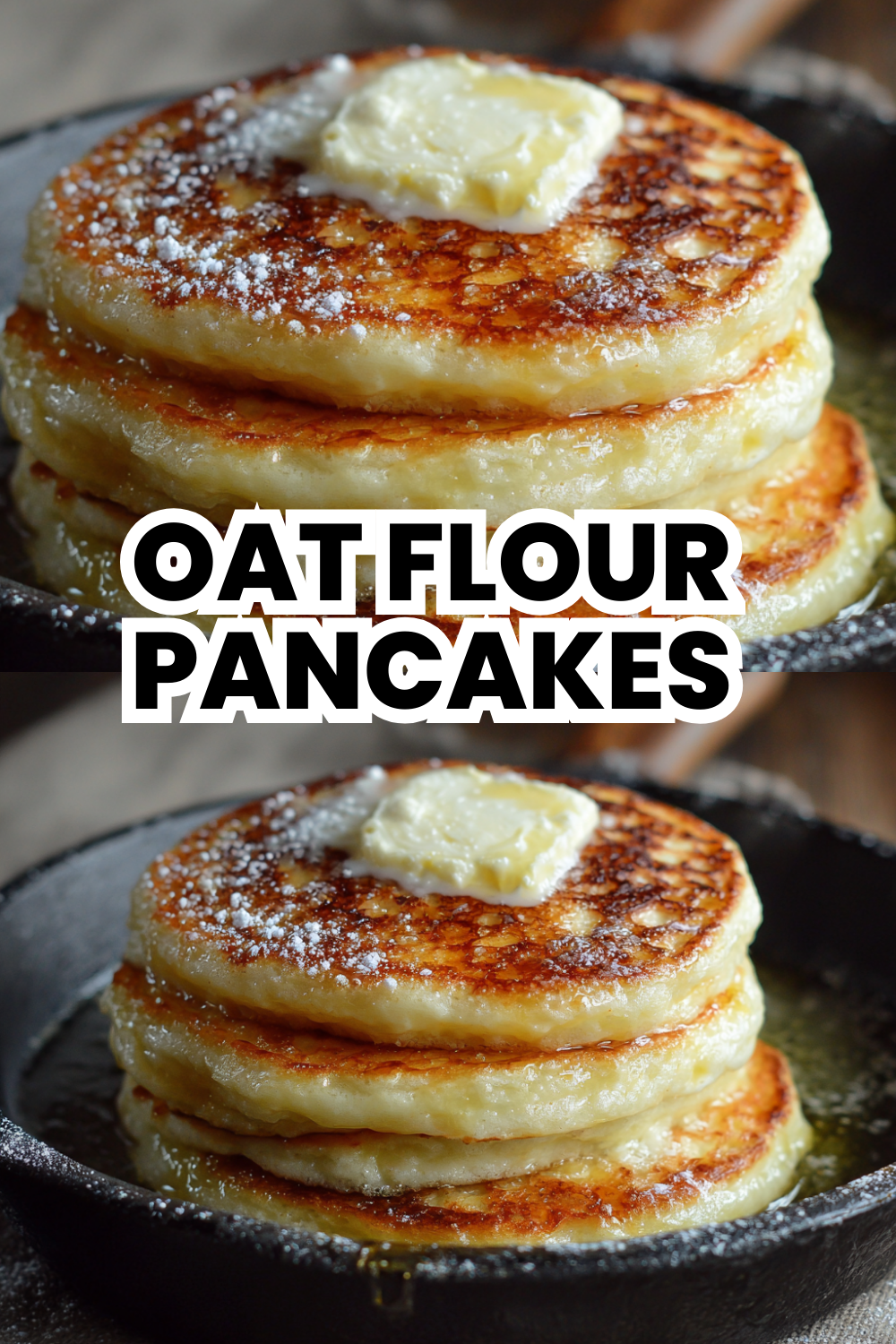 Oat Flour Pancakes Gluten Free and Delicious